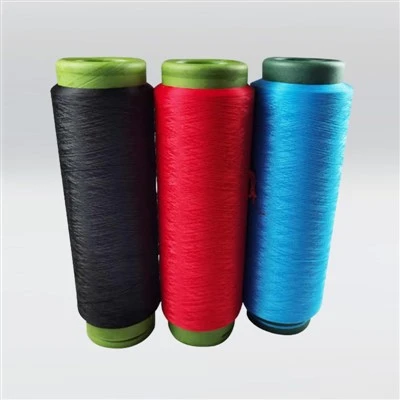 PBT PET Dope-Dyed Polyester Yarn for Socks